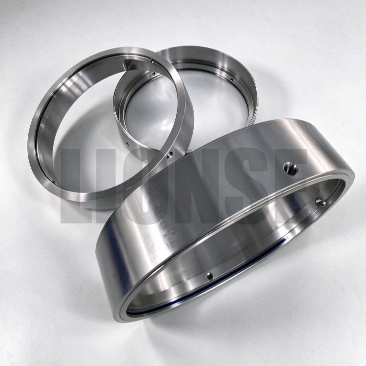 แหวนโลหะกลึง CNC ความแม่นยำแบบกำหนดเอง